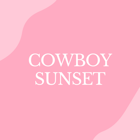 Cowboy Sunset