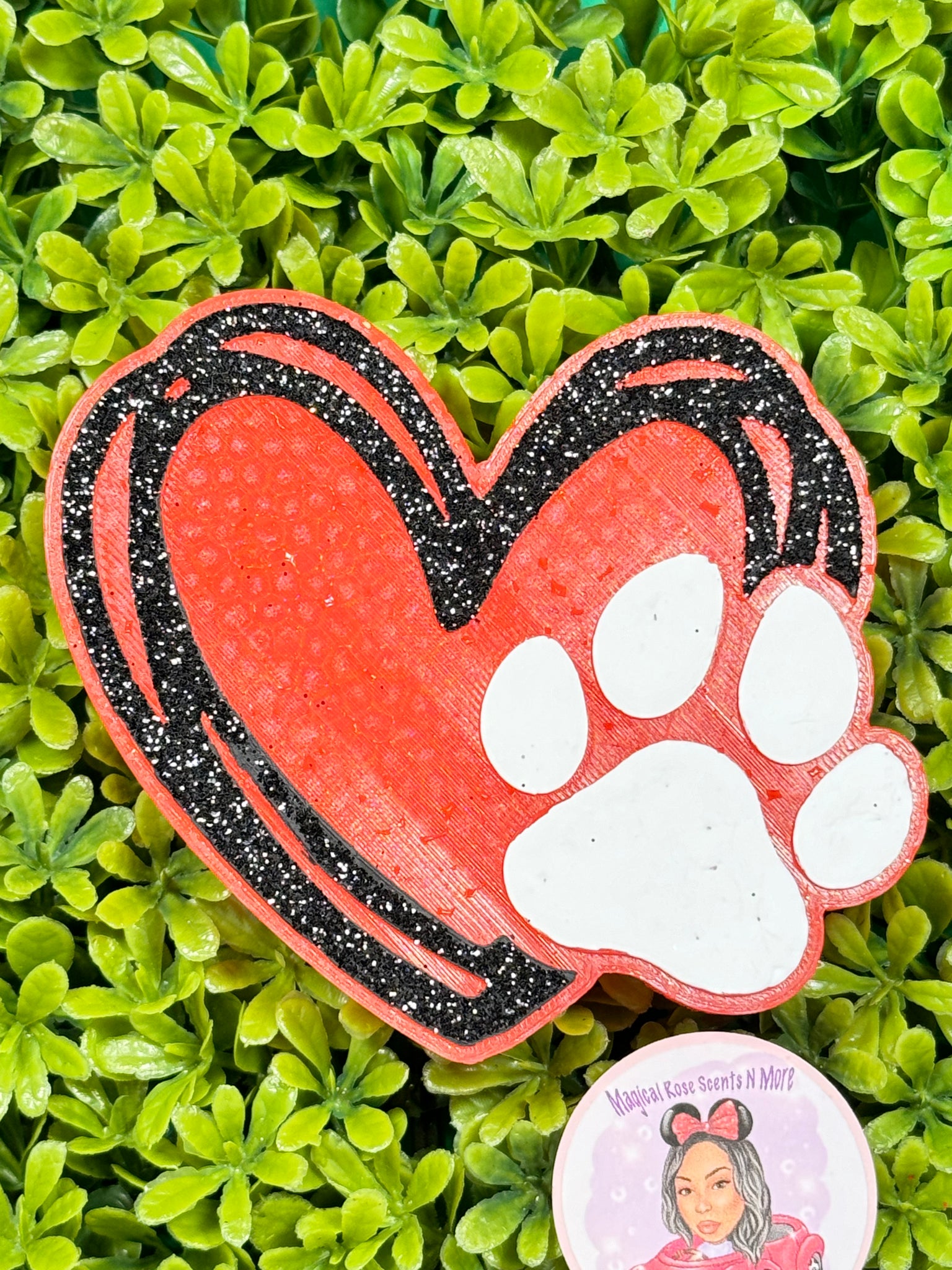 Japanese Cherry Blossom: Paw Heart