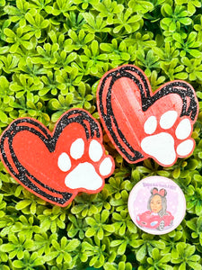 Japanese Cherry Blossom: Paw Heart (vent clips)