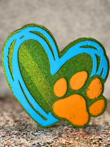 Fiji Sands: Heart w/Paw